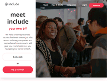 Tablet Screenshot of include.io